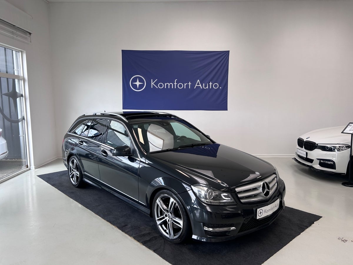 Mercedes Benz C250 AMG-line 4Matic (2012) - 225.000 km | 139.990 kr - Komfort Auto Tønder